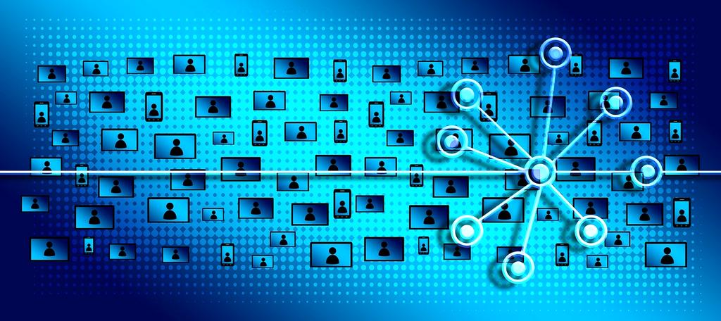 Robotic arm organizing digital files in a futuristic data center environment