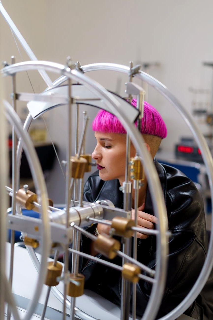 Advanced quantum computing laboratory with encryption servers and holographic data displays